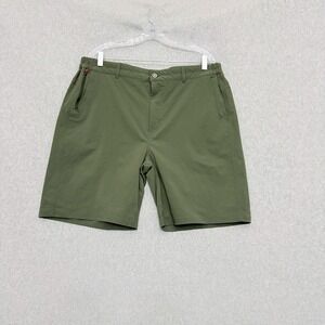 Duck Camp Shorts Mens XL Green Drifter Stretch Performance Fishing Outdoor